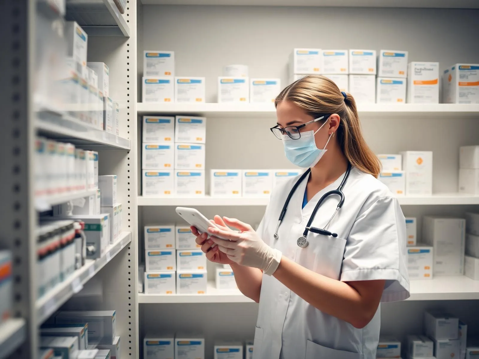 Farmacia ospedaliera con armadi intelligenti per dispositivi medici