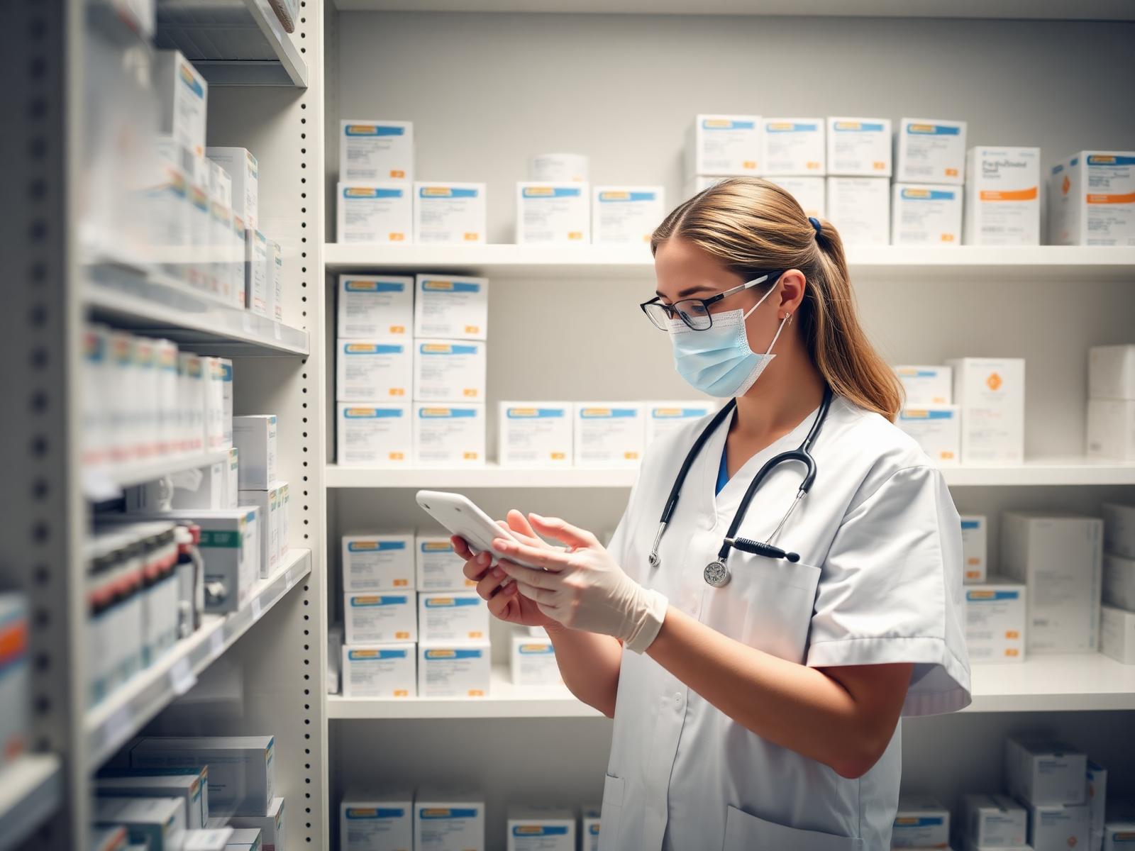Farmacia ospedaliera con armadi intelligenti per dispositivi medici
